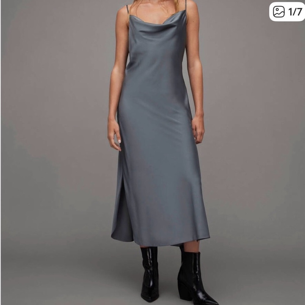 NWT Anthropologie Elyse Bias cut  slip dress, size XL - Picture 4 of 5